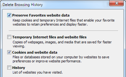 কুকিজ মুছে ফেলুন
